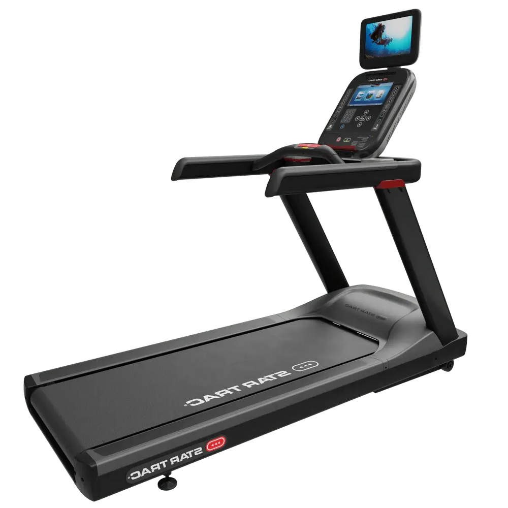Star Trac 4 Series Treadmill with LCD display for home gym and commercial fitness equipment in Calgary.