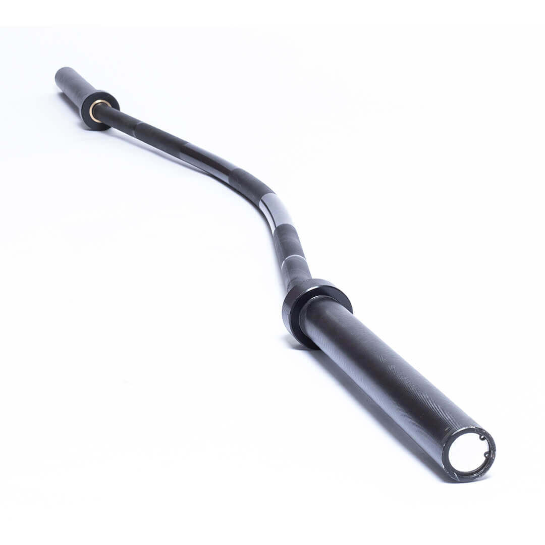 Buffalo Bar for strength training, perfect for home gyms and commercial gyms in Calgary, enhancing squats and bench presses.