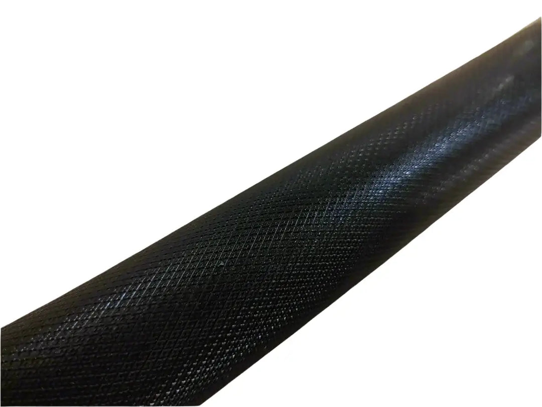 StrongArm Power Bar featuring a knurled grip for secure lifting, perfect for gym equipment in Calgary.