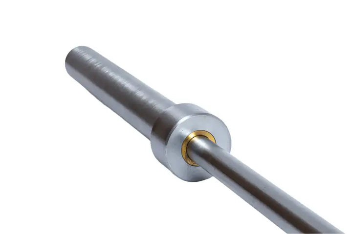 Close-up of StrongArm Sumo Deadlift Bar, premium gym gear for serious weightlifting in Calgary.