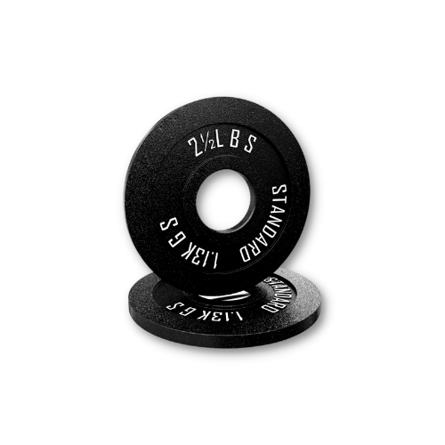 X-RIVAL Standard Metal Weight Plates (Pair)