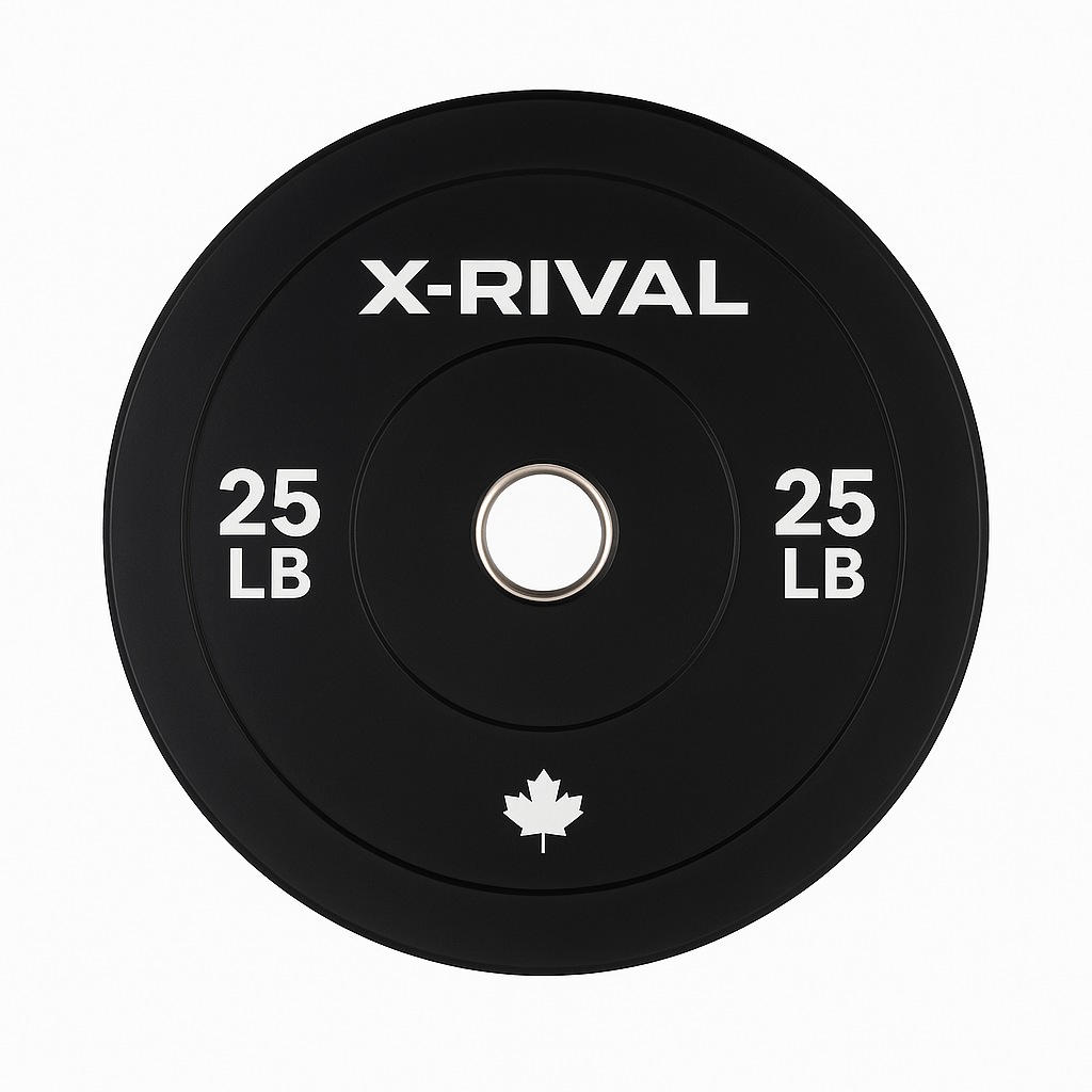 X-RIVAL Black Bumper Plates – Premium Durability, Performance & Style (Pairs)