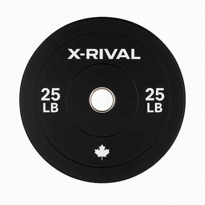 X-RIVAL Black Bumper Plates – Premium Durability, Performance & Style (Pairs)
