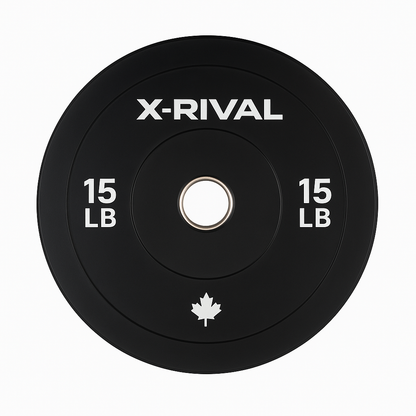 X-RIVAL Black Bumper Plates – Premium Durability, Performance & Style (Pairs)