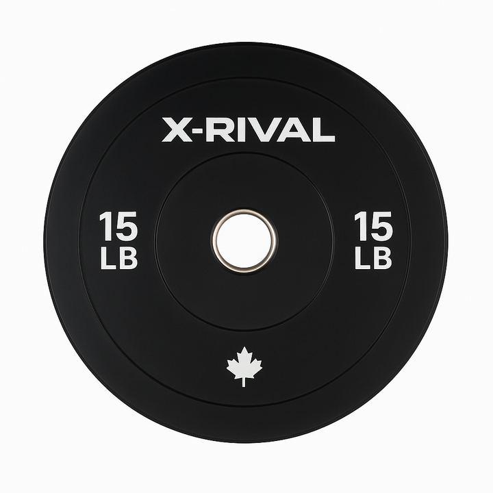 X-RIVAL Black Bumper Plates – Premium Durability, Performance & Style (Pairs)