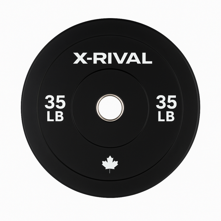 X-RIVAL Black Bumper Plates – Premium Durability, Performance & Style (Pairs)