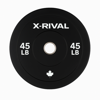 X-RIVAL Black Bumper Plates – Premium Durability, Performance & Style (Pairs)