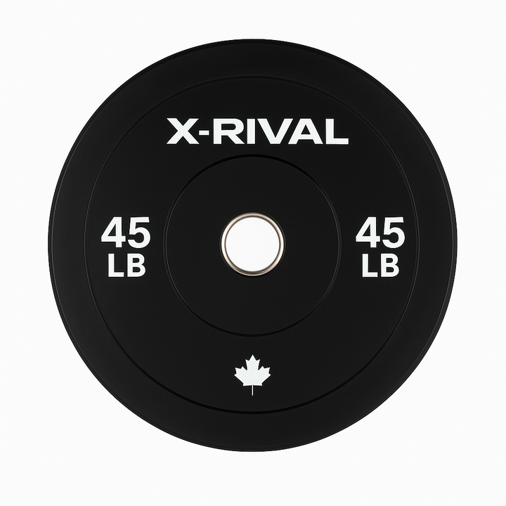 X-RIVAL Black Bumper Plates – Premium Durability, Performance & Style (Pairs)