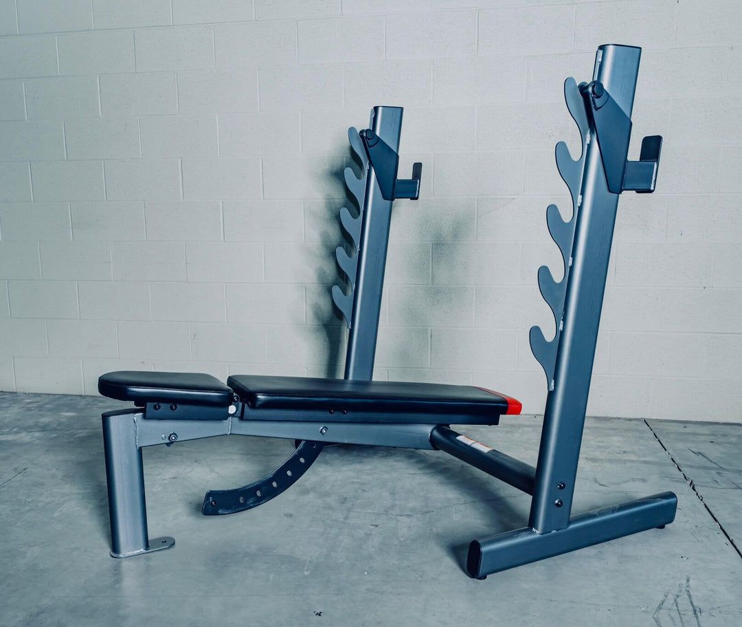 X-RIVAL ABP30 press bench for versatile upper body workouts, sturdy steel frame, ideal for home or commercial gym settings in Calgary.