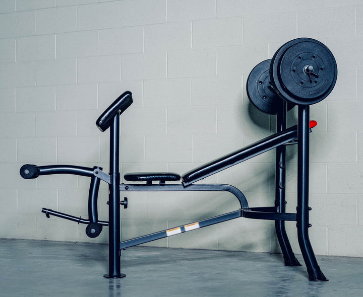 X-RIVAL Press Bench Combo ABP83 (With Bar and 80LB Weights)
