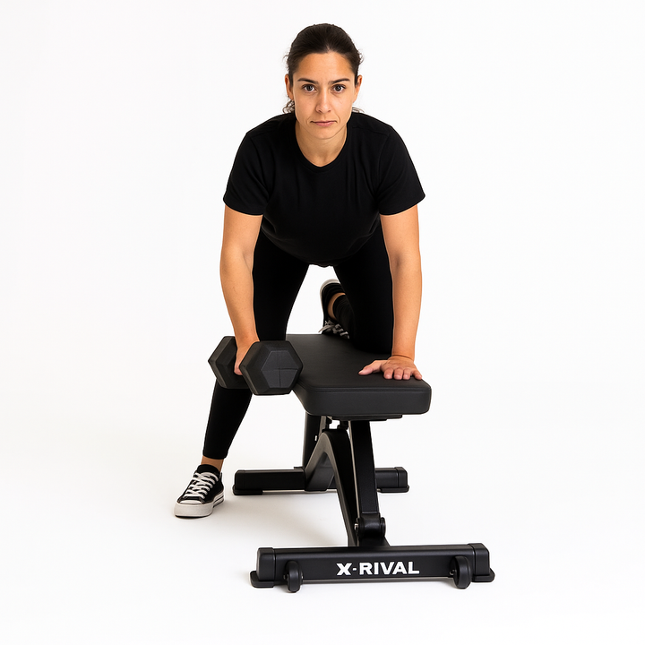 X-RIVAL Rubber Hex Dumbbells – Premium Strength Weights for Home & Gym
