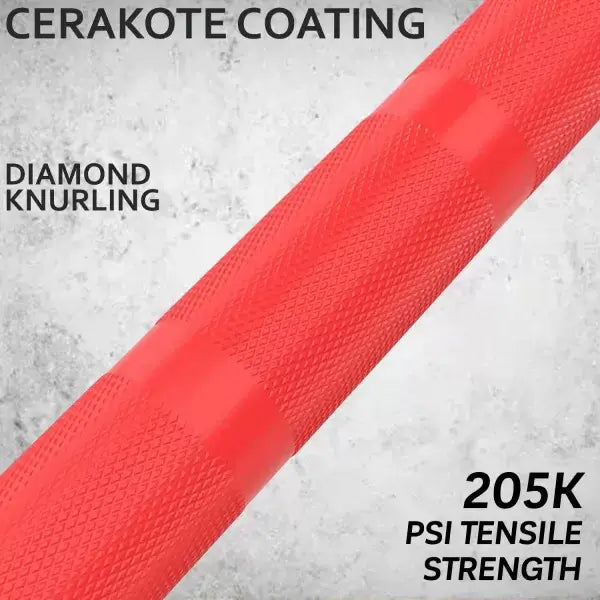 X-RIVAL Warrior 2.0 Olympic Bar 7ft 1500LBS CERAKOTE FINISH