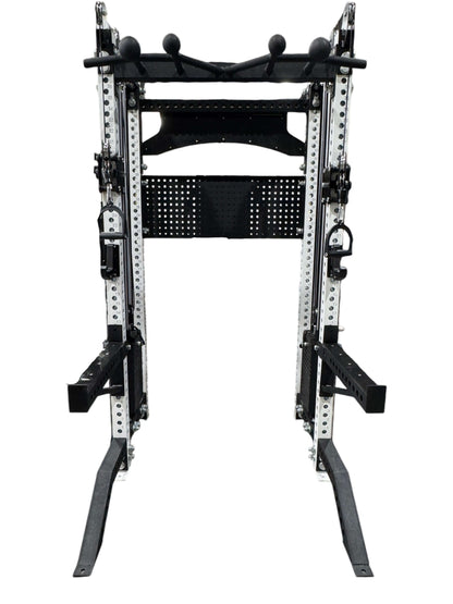 Functional trainer XRFT09(S) with durable 3x3" steel frame for strength training in Calgary's premier gyms.