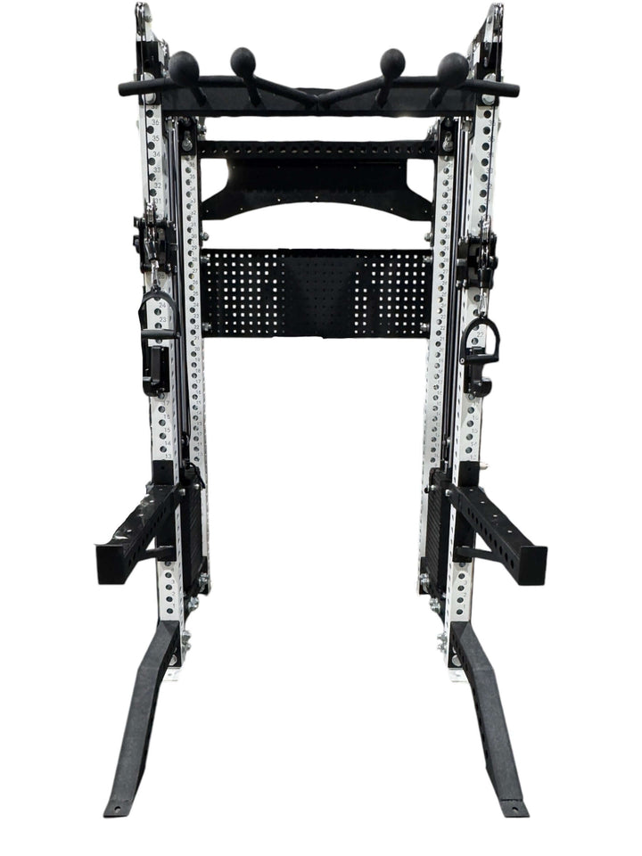 Functional trainer XRFT09(S) with durable 3x3" steel frame for strength training in Calgary's premier gyms.