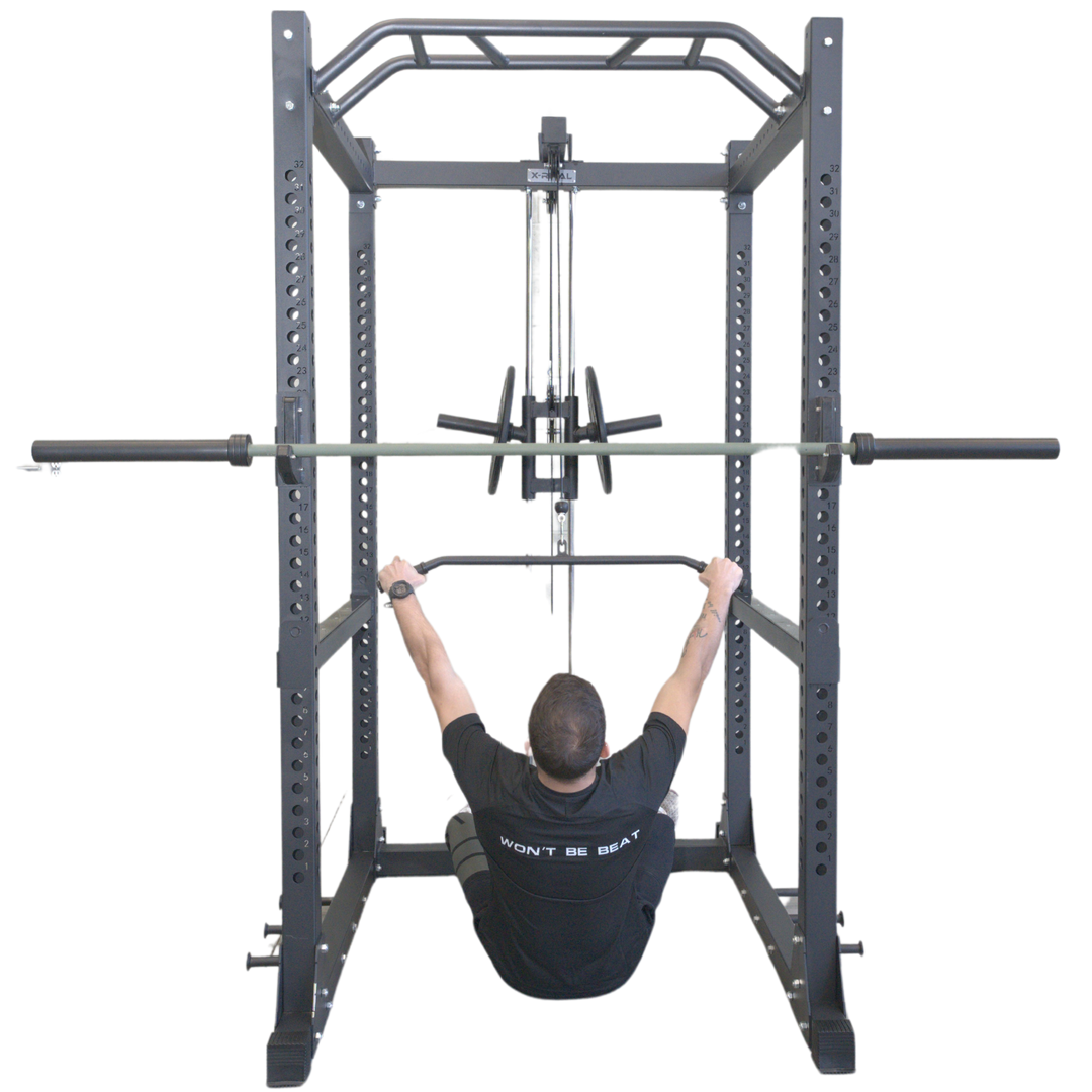 Power Cage With Lat Pull-Down 3x3" XRPC06 X-RIVAL