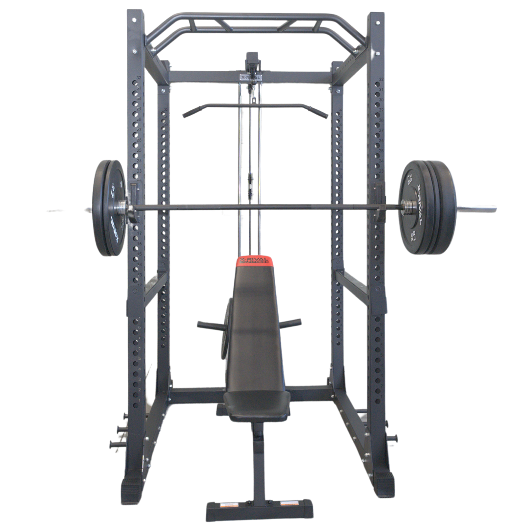 Power Cage With Lat Pull-Down 3x3" XRPC06 X-RIVAL